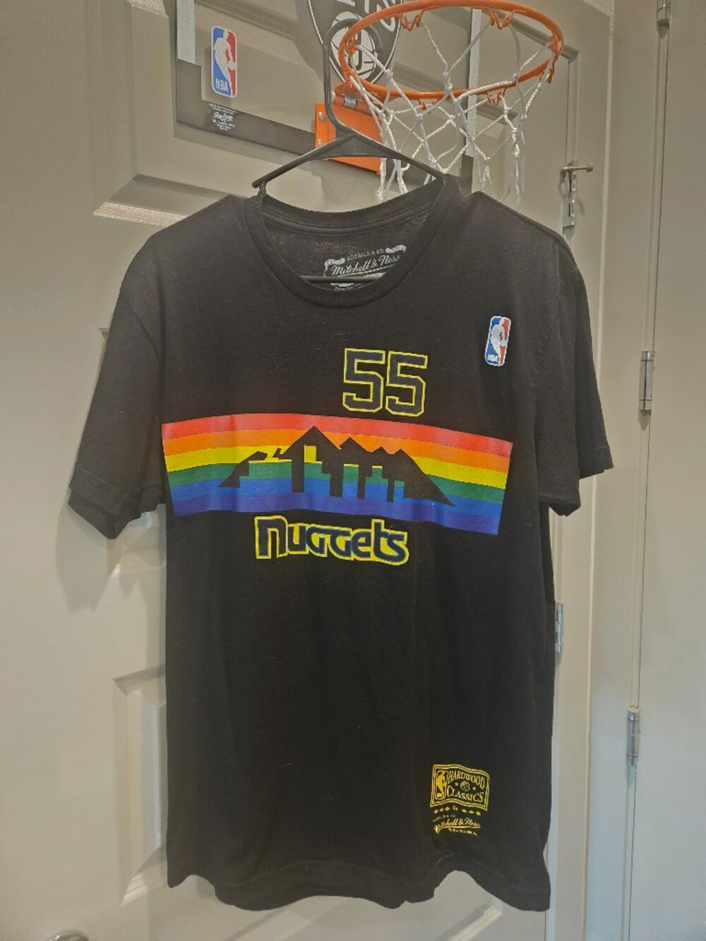Mitchell & Ness Hardwood Classics Shirt Denver Nuggets Dikembe Mutombo